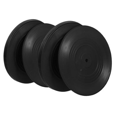 ORFOFE 12pcs Vinyl Record Wall Decor Vintage Records Decorative Coasters for Bar Home Decor