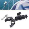 Adjustable Clamp Mount for RV Ladders, Guardrails, Mini Mount, Satellite Mini Dish Pole Clamp with Adapter, Mounting Kit for Roof Rack, Car, RV, Yacht view 1