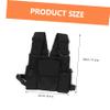 BESPORTBLE Chest Pack for Rig Oxford Cloth Material Comfortable Fit for Outdoor Activities view 2