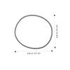 ULDIGI 20pcs Cassette Player Drive Belts Cassette Tape Deck Belts Square Rubber for Recorder view 3
