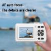 1080P Digital Camera for Photography and Video, 48MP Auto Focus Vlogging Camera, 5X Zoom Compact Camera with 2.0in Screen for Daily Travel (White) view 2