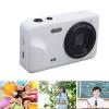 1080P Digital Camera for Photography and Video, 48MP Auto Focus Vlogging Camera, 5X Zoom Compact Camera with 2.0in Screen for Daily Travel (White) view 4