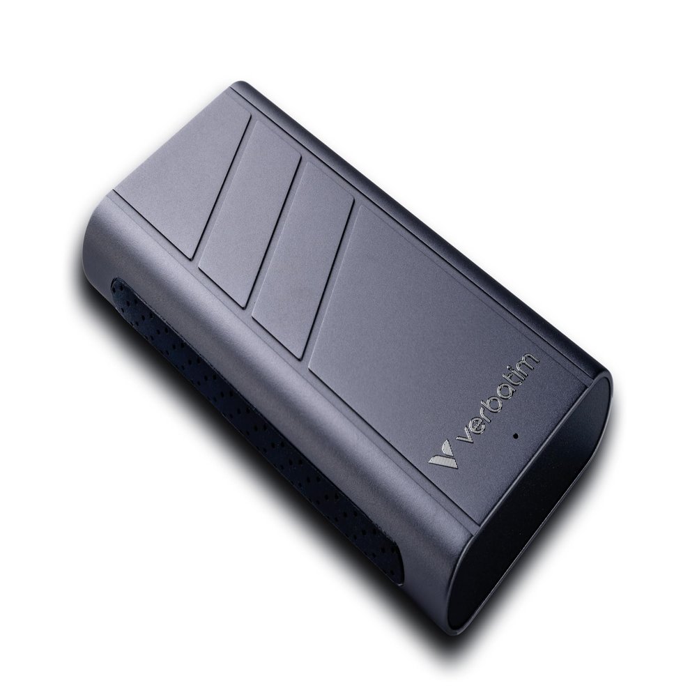 Verbatim TurboMetal Portable SSD 1TB Ultra Fast Read 3700MB/s Write 3600MB/s External Hard Drive USB 4.0 40Gbps for Mac, PC, Laptops, Smartphone & Game Consoles