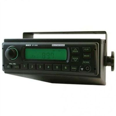 Replacement REI Radio ST-1050 12 Volt AM/FM/WB/AUX Single Speaker Roof Mount New