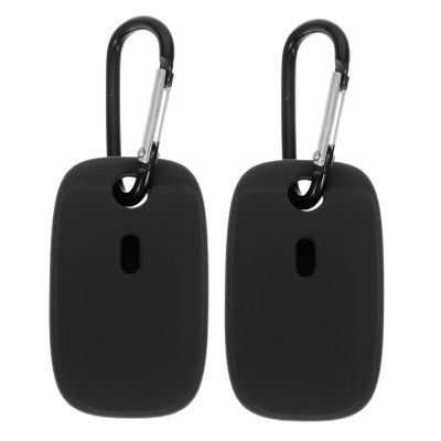 OSALADI 2pcs Quick Release Keychain Key Lanyard Tile Mate Silicone Case Lightweight Compact Protective Tracer Cover