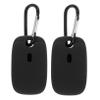 OSALADI 2pcs Quick Release Keychain Key Lanyard Tile Mate Silicone Case Lightweight Compact Protective Tracer Cover view 1