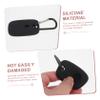 OSALADI 2pcs Quick Release Keychain Key Lanyard Tile Mate Silicone Case Lightweight Compact Protective Tracer Cover view 3