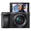 Sony a6400 Mirrorless Camera with 16-50mm f/3.5-5.6 Lens Bundle with 64GB Memory Card + Camera Case + Card Reader + Spider Tripod + More (17pc Bundle) (Renewed) view 3