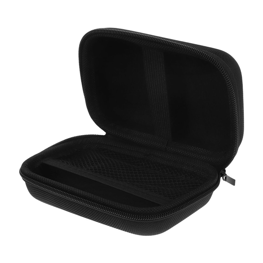 FOYTOKI Mini Printer External Hard Drive Bag Portable Electronics Bag Mesh Pocket Compact Camera Case