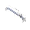 Vertical Monitor Mount Stainless Steel Safety Bracket view 2