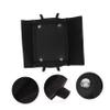 CAXUSD Car Headrest Mount Tablet Holder Strong Hook Loop Scratch Mesh Easy Install for Rear Seat view 3