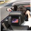 CAXUSD Car Headrest Mount Tablet Holder Strong Hook Loop Scratch Mesh Easy Install for Rear Seat view 4