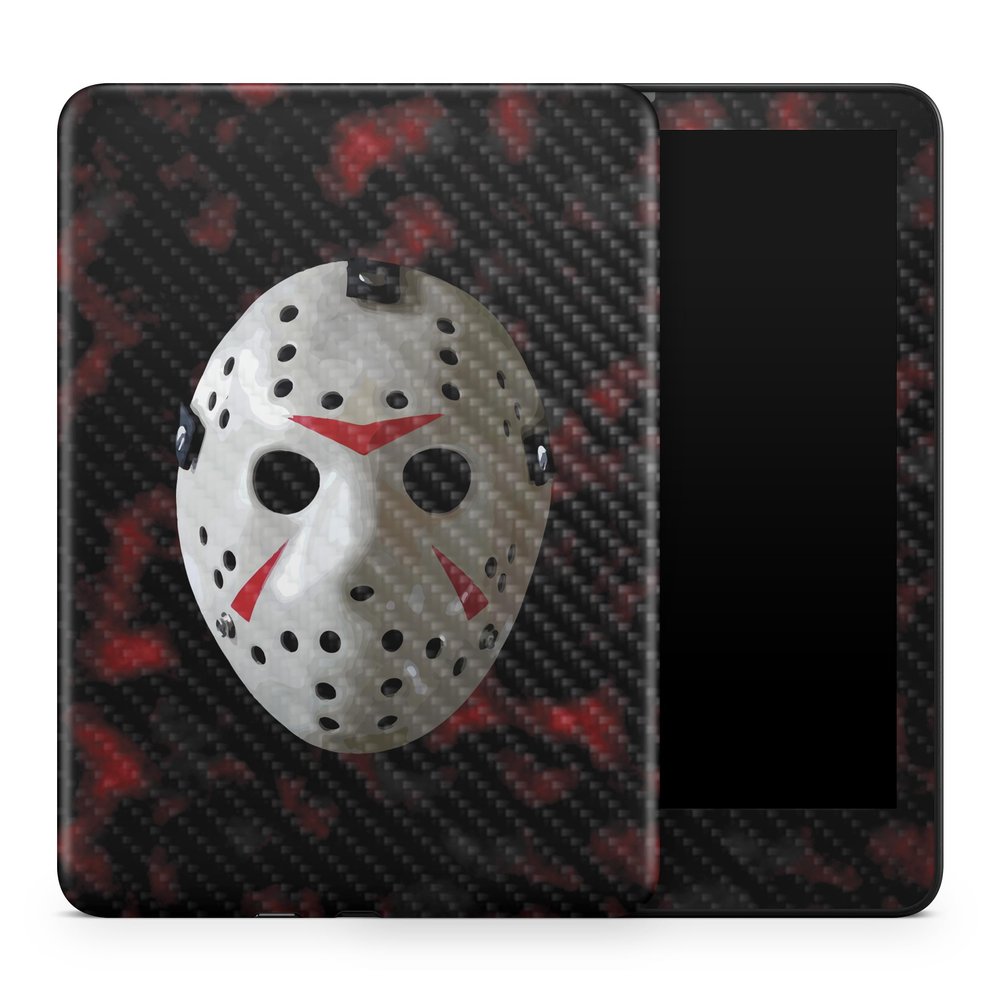 Carbon Fiber Tablet Skin Compatible with Amazon Kindle Colorsoft (2024) - 13th Nightmare - Premium 3M Vinyl Protective Wrap Decal Cover - Easy to Apply | Crafted in The USA by MightySkins