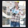 AMAKO Waist Fan: rechargeable portable 3 in 1 with clip on and Lanyard, detachable Belt Shirt Fan with Usb Power Bank and Stepless Speed Regulation, 10000mah Capacity. view 4