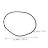 2Pcs Salon Chair Rubber Base Rings, Floor Protection Anti-Slip Gaskets view 2
