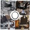 2Pcs Salon Chair Rubber Base Rings, Floor Protection Anti-Slip Gaskets view 3