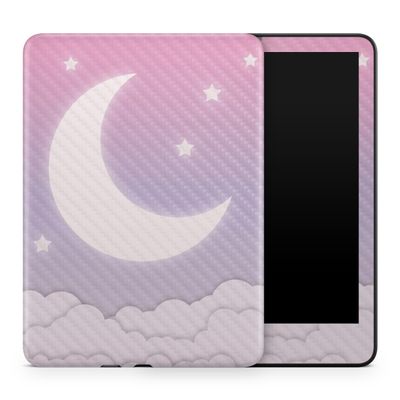 Carbon Fiber Tablet Skin Compatible with Amazon Kindle Colorsoft (2024) - Baby Moon - Premium 3M Vinyl Protective Wrap Decal Cover - Easy to Apply | Crafted in The USA by MightySkins