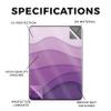 Glossy Glitter Tablet Skin Compatible with Amazon Kindle Colorsoft (2024) - Papercraft Purple - Premium 3M Vinyl Protective Wrap Decal Cover - Easy to Apply | Crafted in The USA by MightySkins view 2