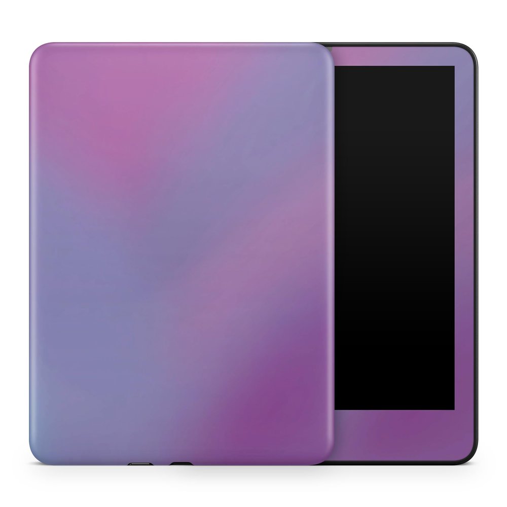 Tablet Skin Compatible with Amazon Kindle Colorsoft (2024) - Purple Fog - Premium 3M Vinyl Protective Wrap Decal Cover - Easy to Apply | Crafted in The USA by MightySkins