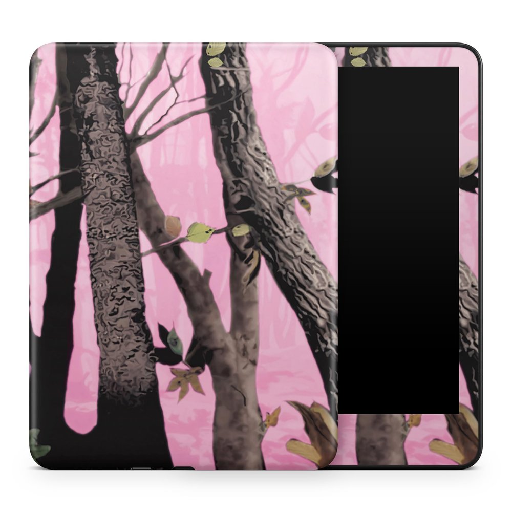 Tablet Skin Compatible with Amazon Kindle Colorsoft (2024) - Pink Tree Camo - Premium 3M Vinyl Protective Wrap Decal Cover - Easy to Apply | Crafted in The USA by MightySkins