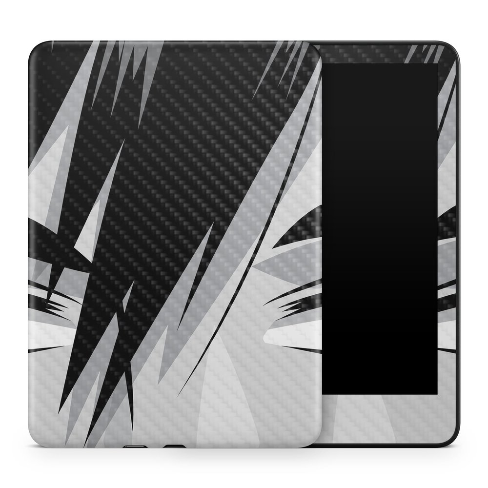Carbon Fiber Tablet Skin Compatible with Amazon Kindle Colorsoft (2024) - Mysterious Romance - Premium 3M Vinyl Protective Wrap Decal Cover - Easy to Apply | Crafted in The USA by MightySkins