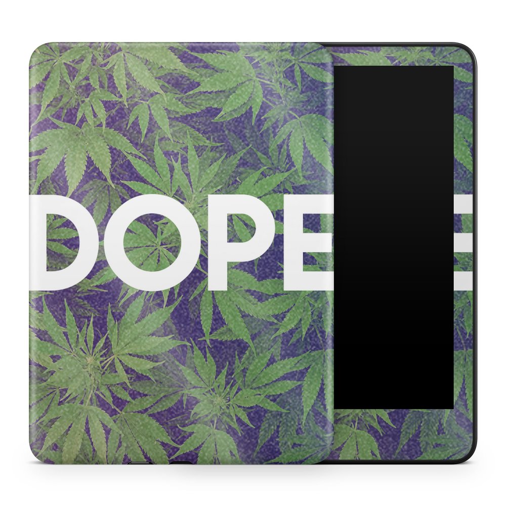 Glossy Glitter Tablet Skin Compatible with Amazon Kindle Colorsoft (2024) - Dope - Premium 3M Vinyl Protective Wrap Decal Cover - Easy to Apply | Crafted in The USA by MightySkins