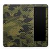 Carbon Fiber Tablet Skin Compatible with Amazon Kindle Colorsoft (2024) - Green Camouflage - Premium 3M Vinyl Protective Wrap Decal Cover - Easy to Apply | Crafted in The USA by MightySkins view 1