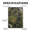 Carbon Fiber Tablet Skin Compatible with Amazon Kindle Colorsoft (2024) - Green Camouflage - Premium 3M Vinyl Protective Wrap Decal Cover - Easy to Apply | Crafted in The USA by MightySkins view 2
