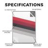 Carbon Fiber Tablet Skin Compatible with Amazon Kindle Colorsoft (2024) - Slant Stripes - Premium 3M Vinyl Protective Wrap Decal Cover - Easy to Apply | Crafted in The USA by MightySkins view 2