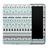 Carbon Fiber Tablet Skin Compatible with Amazon Kindle Colorsoft (2024) - Turquoise Tribal - Premium 3M Vinyl Protective Wrap Decal Cover - Easy to Apply | Crafted in The USA by MightySkins view 1