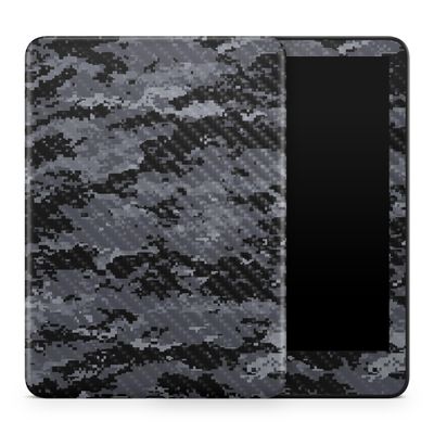 Carbon Fiber Tablet Skin Compatible with Amazon Kindle Colorsoft (2024) - Digital Camo - Premium 3M Vinyl Protective Wrap Decal Cover - Easy to Apply | Crafted in The USA by MightySkins