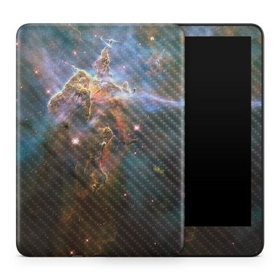 Carbon Fiber Tablet Skin Compatible with Amazon Kindle Colorsoft (2024) - Eagle Nebula - Premium 3M Vinyl Protective Wrap Decal Cover - Easy to Apply | Crafted in The USA by MightySkins