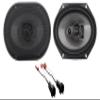 Audiosavings Bundle: Pair Rockville RV68.3A 6x8 3-Way 900W/170W RMS CEA Rated Car Speakers Bundle with METRA 72-5600 Speaker Wire Harness Connector for 2001-2005 Ford Explorer Sport Trac (2 Items) view 1