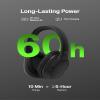 Belkin SoundForm Surround Bluetooth Over-Ear Headphones - Environmental Noise Cancelling Headphones - Wireless w/ 60H Playtime & Soft Ear Cups for iPhone, Galaxy, iPad, Travel, Home, or Office - Black view 2