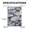 Carbon Fiber Tablet Skin Compatible with Amazon Kindle Colorsoft (2024) - Gray Camouflage - Premium 3M Vinyl Protective Wrap Decal Cover - Easy to Apply | Crafted in The USA by MightySkins view 2