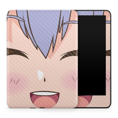 Carbon Fiber Tablet Skin Compatible with Amazon Kindle Colorsoft (2024) - Personal Space 3 - Premium 3M Vinyl Protective Wrap Decal Cover - Easy to Apply | Crafted in The USA by MightySkins