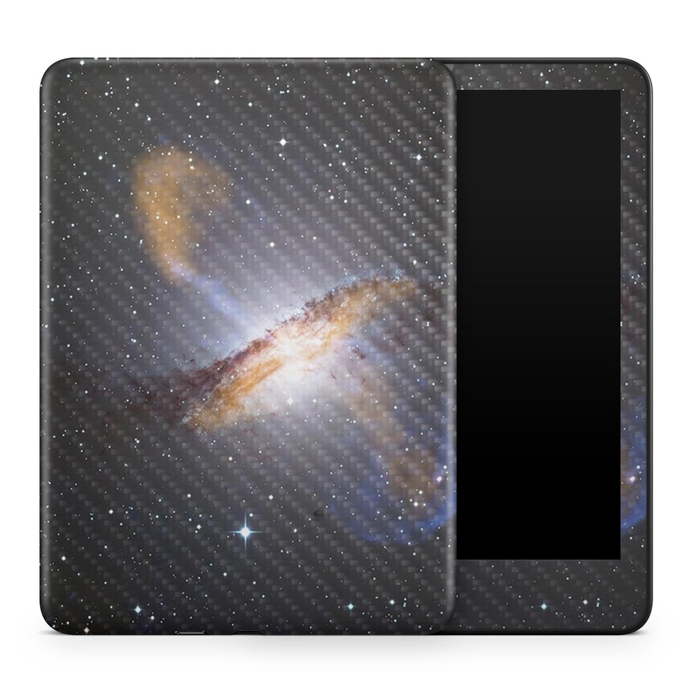 Carbon Fiber Tablet Skin Compatible with Amazon Kindle Colorsoft (2024) - Centaurus - Premium 3M Vinyl Protective Wrap Decal Cover - Easy to Apply | Crafted in The USA by MightySkins