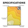 Carbon Fiber Tablet Skin Compatible with Amazon Kindle Colorsoft (2024) - Papercraft Yellow - Premium 3M Vinyl Protective Wrap Decal Cover - Easy to Apply | Crafted in The USA by MightySkins view 2
