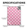 Carbon Fiber Tablet Skin Compatible with Amazon Kindle Colorsoft (2024) - Mini Dots - Premium 3M Vinyl Protective Wrap Decal Cover - Easy to Apply | Crafted in The USA by MightySkins view 2
