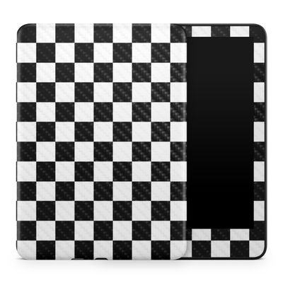 Carbon Fiber Tablet Skin Compatible with Amazon Kindle Colorsoft (2024) - Check - Premium 3M Vinyl Protective Wrap Decal Cover - Easy to Apply | Crafted in The USA by MightySkins