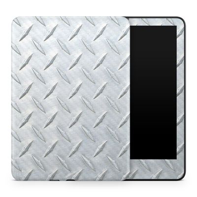Carbon Fiber Tablet Skin Compatible with Amazon Kindle Colorsoft (2024) - Diamond Plate - Premium 3M Vinyl Protective Wrap Decal Cover - Easy to Apply | Crafted in The USA by MightySkins
