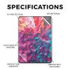 Carbon Fiber Tablet Skin Compatible with Amazon Kindle Colorsoft (2024) - Paint Party - Premium 3M Vinyl Protective Wrap Decal Cover - Easy to Apply | Crafted in The USA by MightySkins view 2