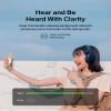 Belkin SoundForm Surround Bluetooth Over-Ear Headphones - Environmental Noise Cancelling Headphones - Wireless w/ 60H Playtime & Soft Ear Cups for iPhone, Galaxy, iPad, Travel, Home, or Office - Blue view 3