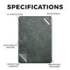 Carbon Fiber Tablet Skin Compatible with Amazon Kindle Colorsoft (2024) - Green Stone - Premium 3M Vinyl Protective Wrap Decal Cover - Easy to Apply | Crafted in The USA by MightySkins view 2