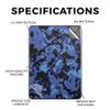 Carbon Fiber Tablet Skin Compatible with Amazon Kindle Colorsoft (2024) - Blue Modern Camo - Premium 3M Vinyl Protective Wrap Decal Cover - Easy to Apply | Crafted in The USA by MightySkins view 2
