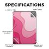 Carbon Fiber Tablet Skin Compatible with Amazon Kindle Colorsoft (2024) - Papercraft Magenta - Premium 3M Vinyl Protective Wrap Decal Cover - Easy to Apply | Crafted in The USA by MightySkins view 2