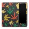 Carbon Fiber Tablet Skin Compatible with Amazon Kindle Colorsoft (2024) - Rastafari Kush - Premium 3M Vinyl Protective Wrap Decal Cover - Easy to Apply | Crafted in The USA by MightySkins view 1