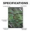 Glossy Glitter Tablet Skin Compatible with Amazon Kindle Colorsoft (2024) - Green Serpent - Premium 3M Vinyl Protective Wrap Decal Cover - Easy to Apply | Crafted in The USA by MightySkins view 2