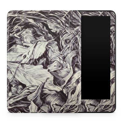 Carbon Fiber Tablet Skin Compatible with Amazon Kindle Colorsoft (2024) - Nest Sketch - Premium 3M Vinyl Protective Wrap Decal Cover - Easy to Apply | Crafted in The USA by MightySkins