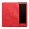 Carbon Fiber Tablet Skin Compatible with Amazon Kindle Colorsoft (2024) - Solid Red - Premium 3M Vinyl Protective Wrap Decal Cover - Easy to Apply | Crafted in The USA by MightySkins view 1